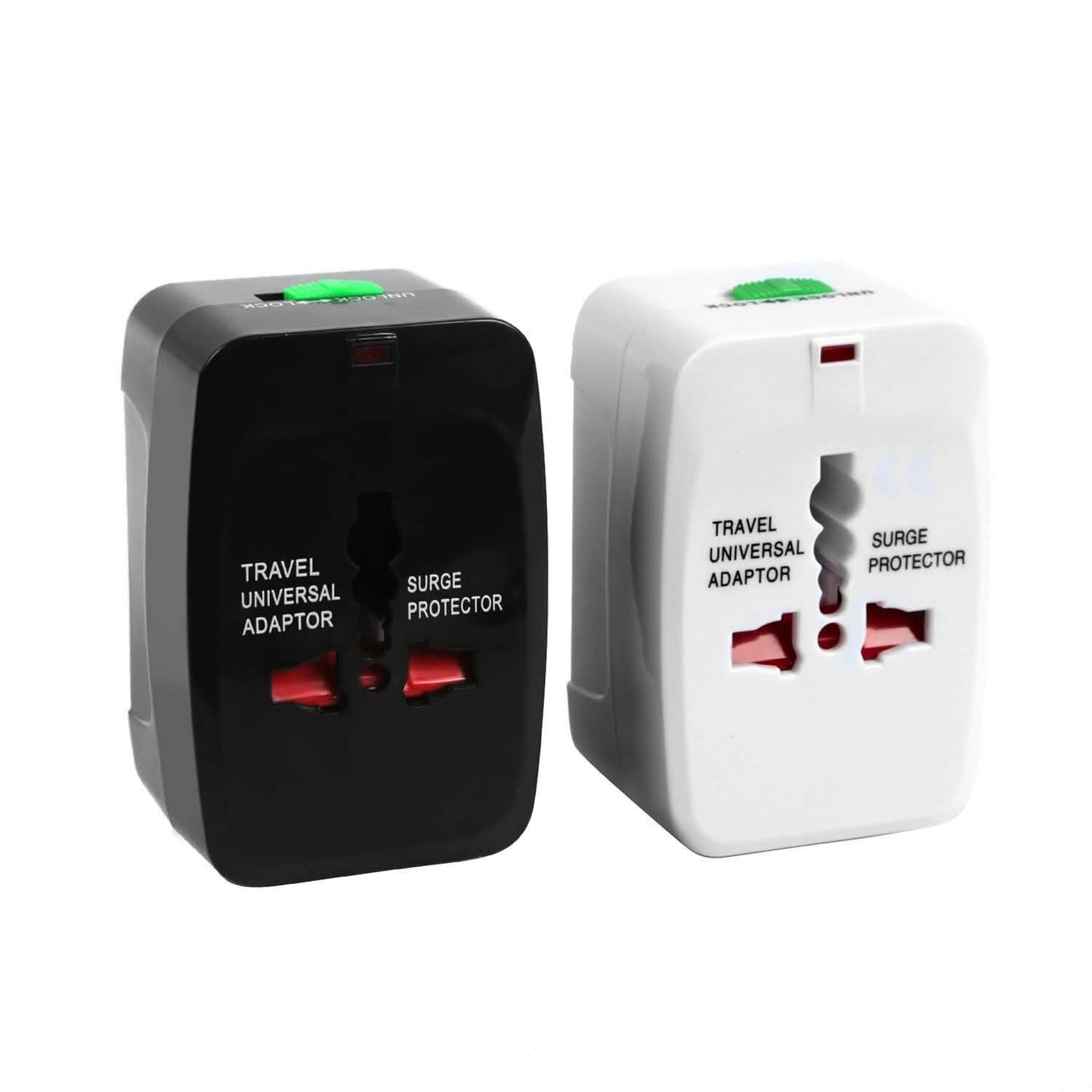Universal Travel Adapter with 4 Interchangeable Plugs