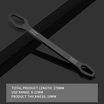 Universal Wrench Glasses Wrench 8-22mm Ratchet Spanner
