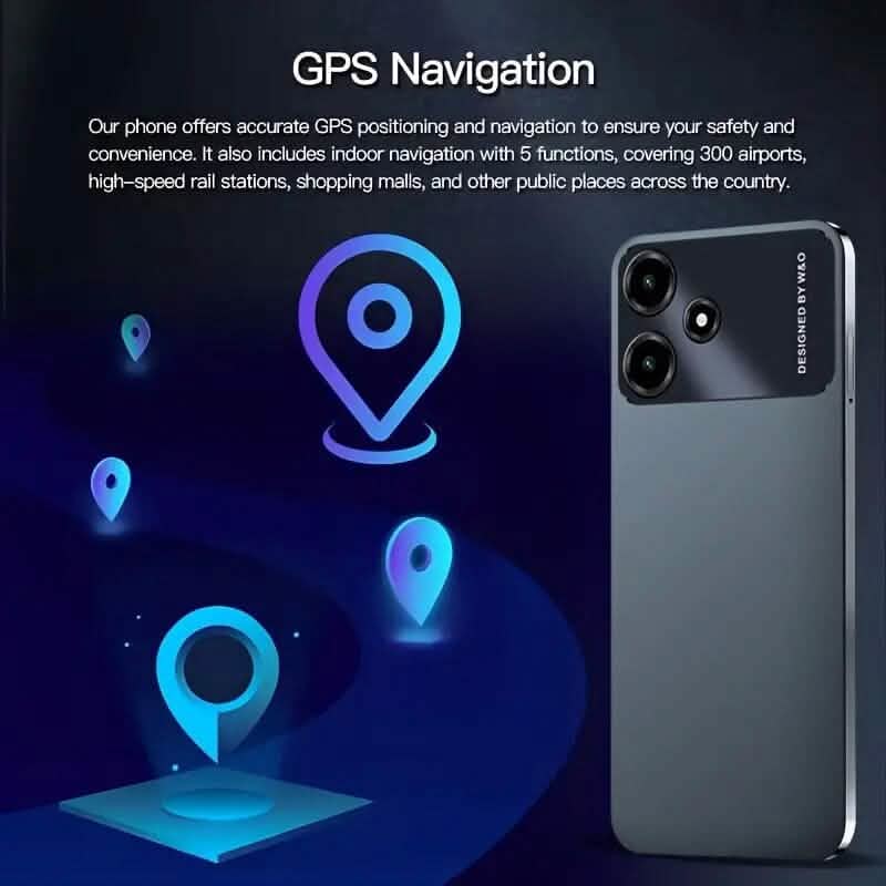 Unlocked Smartphone 4GB 64GB Large 6.6 inch HD Display Dual SIM 4G LTE