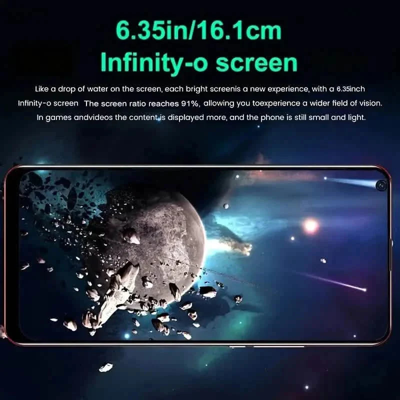 Unlocked Smartphone 6 with 2GB RAM 32GB ROM Pro Dual Sim Card