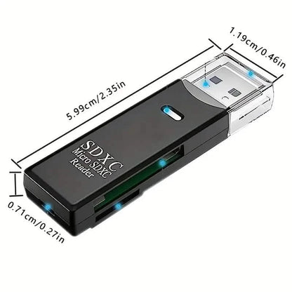 USB 2.0 SD Card Reader Micro SD Card To USB Adapter
