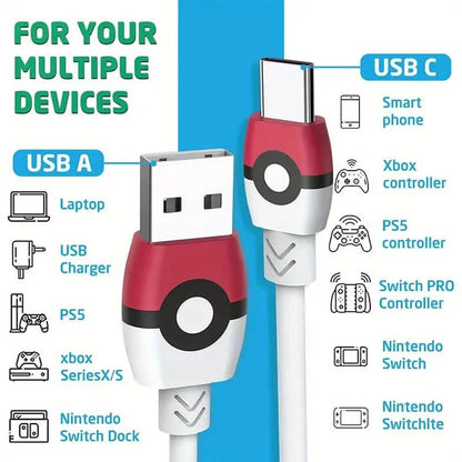USB C Charging Cable For Nintendo Switch