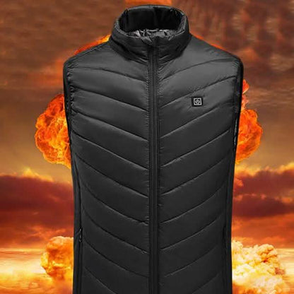 USB Mens Electric Heating Vest
