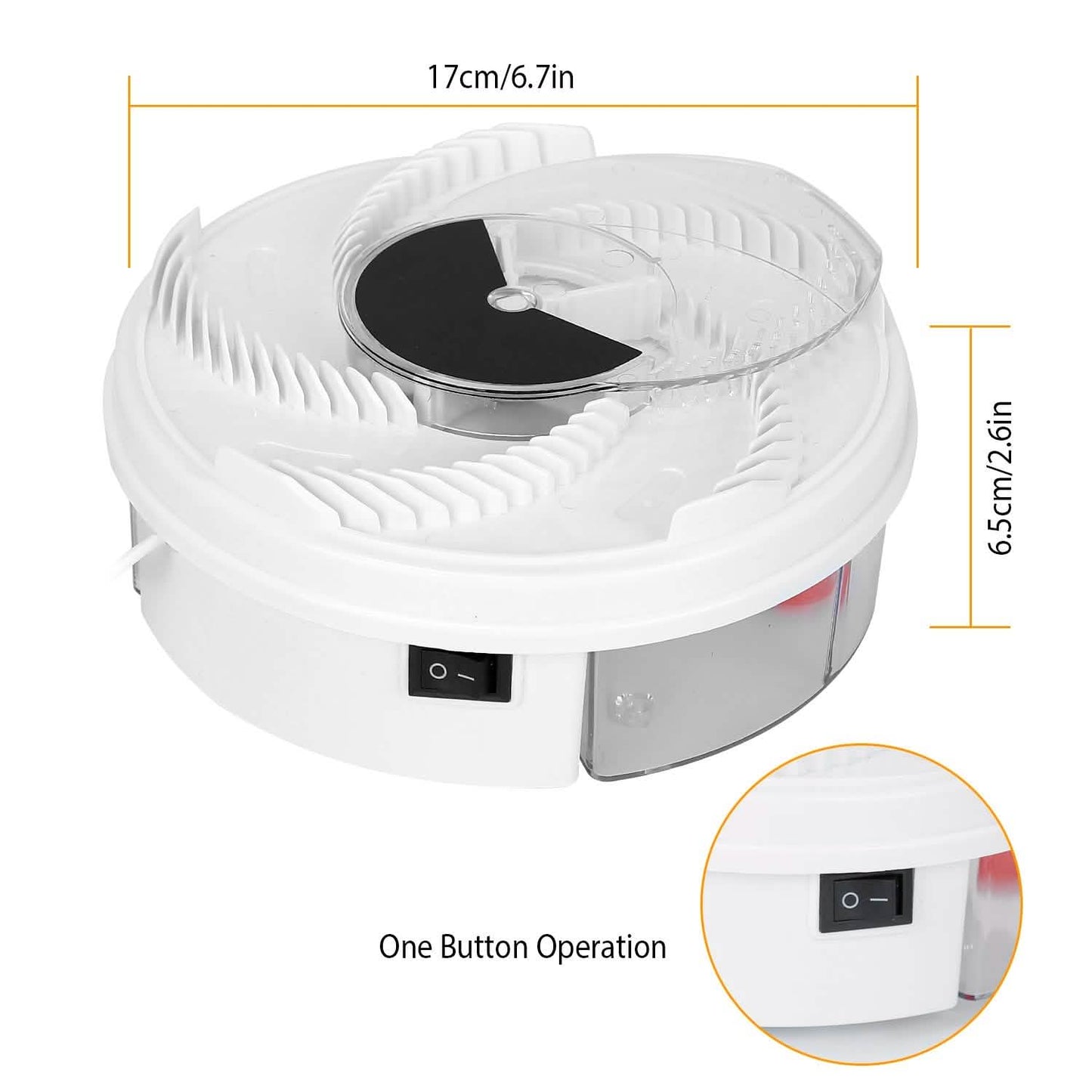 USB powered Electric Fly Trap Automatic Flycatcher