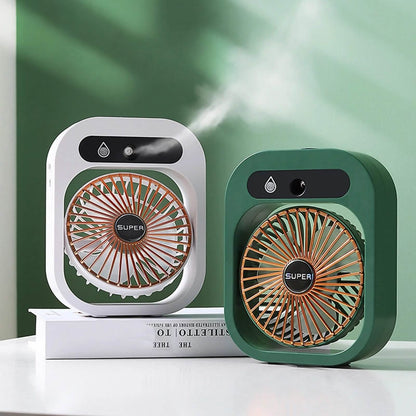 USB Rechargeable Desktop Spray Fan