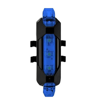 USB Rechargeable LED Bike Tail Light - 4 Flashing Modes For Safety And Visibility