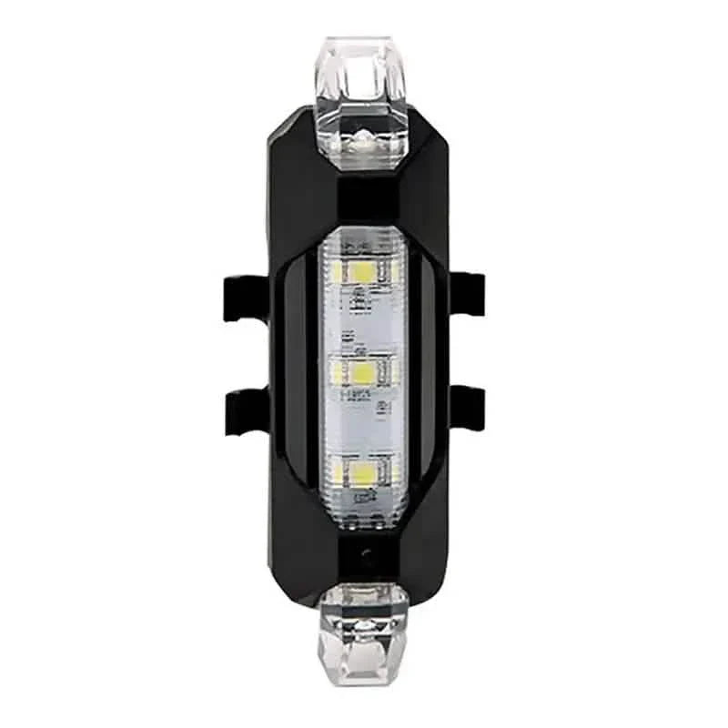 USB Rechargeable LED Bike Tail Light - 4 Flashing Modes For Safety And Visibility