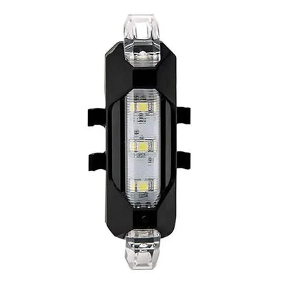 USB Rechargeable LED Bike Tail Light - 4 Flashing Modes For Safety And Visibility