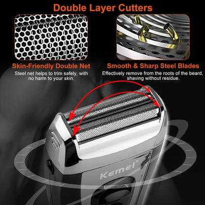 USB Rechargeable Men Electric Shaver