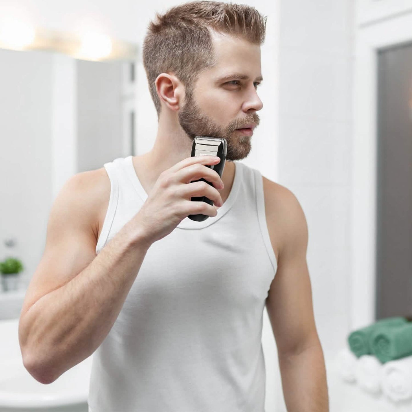 USB Rechargeable Men Electric Shaver