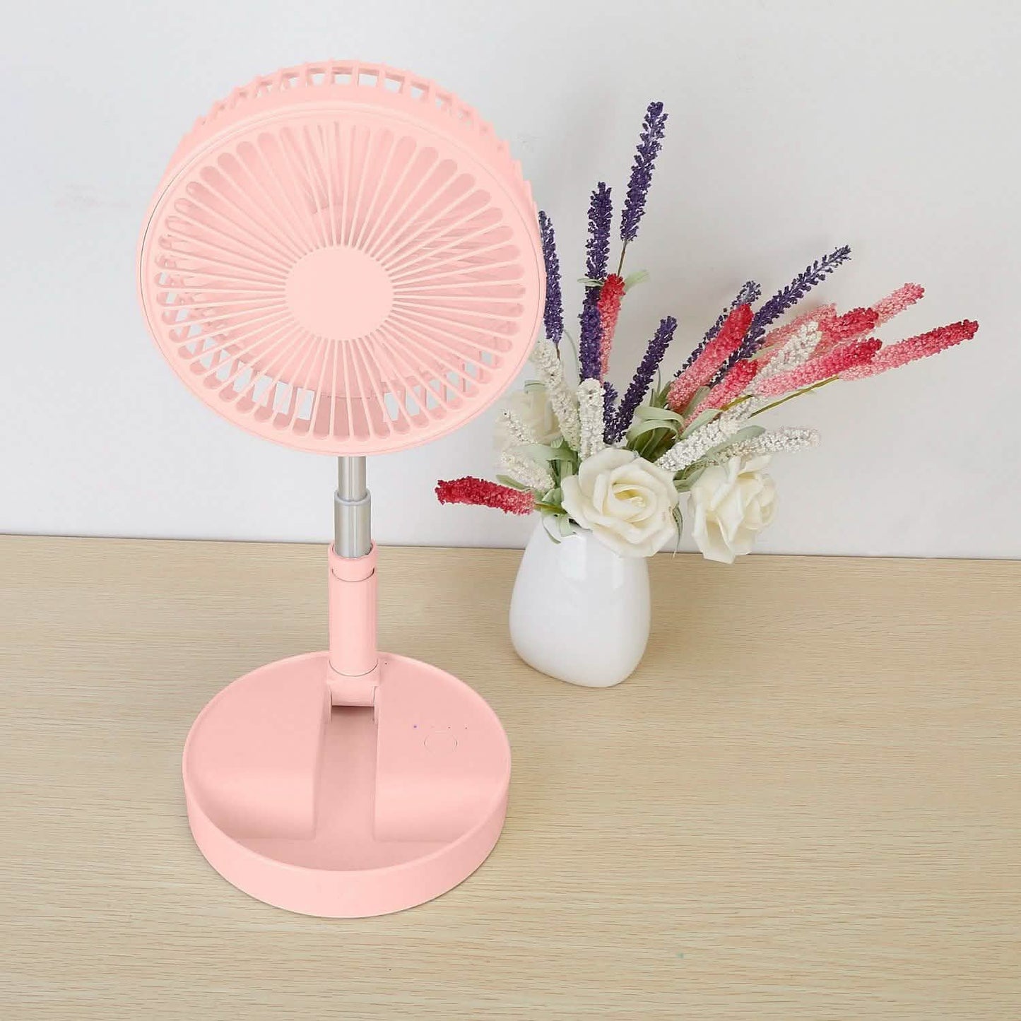 USB Rechargeable Portable Folding Desk Table Fan
