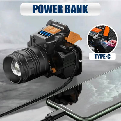 USB Rechargeable Sensor Headlights