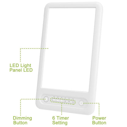 UV-Free LED Light Therapy Lamp