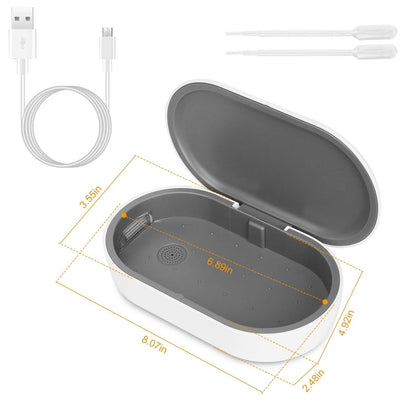 UV Light Sanitizer Box Portable 10w Phone Wireless Charging Disinfection Lamp