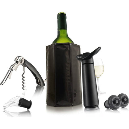 Vacu Vin Wine Saver Pump with 2 Vacuum Bottle Stoppers