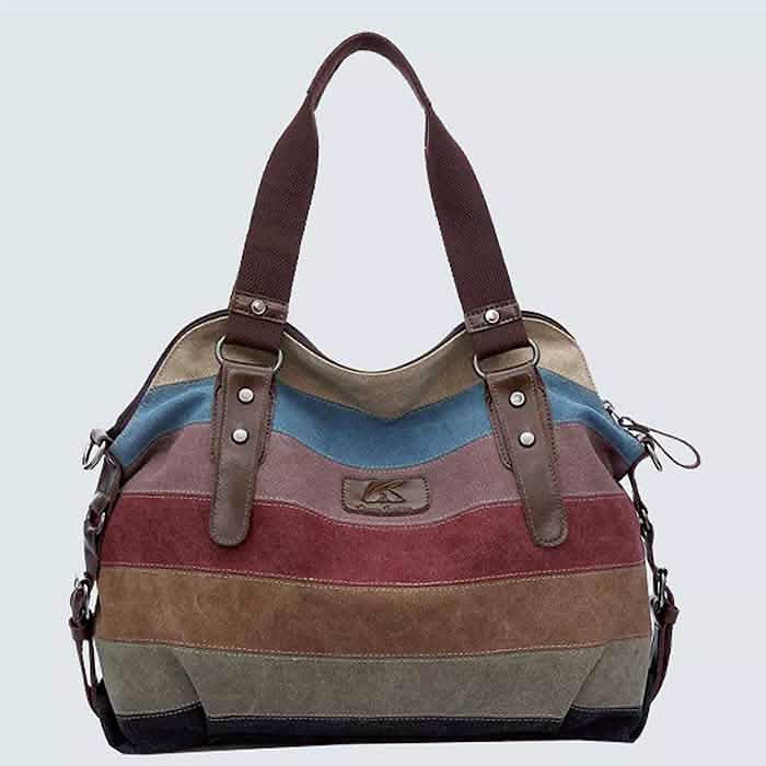 Valencia Canvas Shoulder Bag