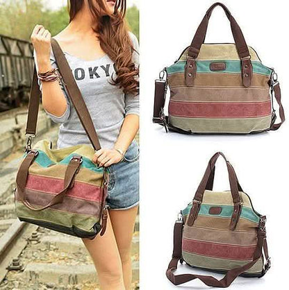 Valencia Canvas Shoulder Bag