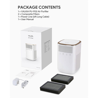 VALKIA Air Purifier CARB Certified Devices