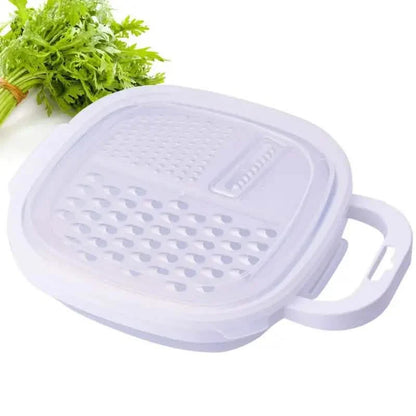 Vegetable Cutter With Lid And Drainer Basket