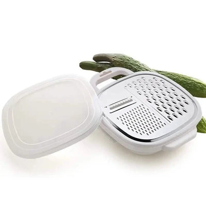 Vegetable Cutter With Lid And Drainer Basket