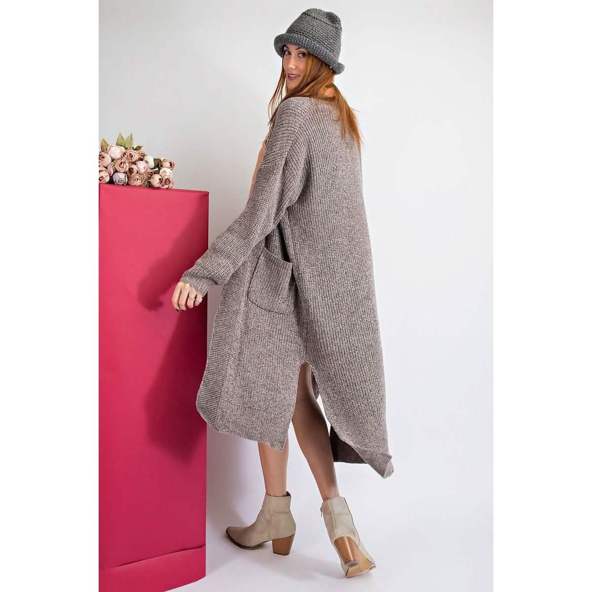 Velvet Thread Maxi Cardigan