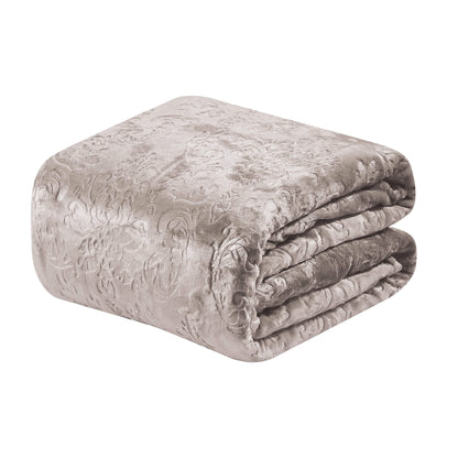 Versailles Throw Flannel Fleece Blanket
