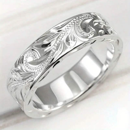 Vintage Pattern Fashion Ring