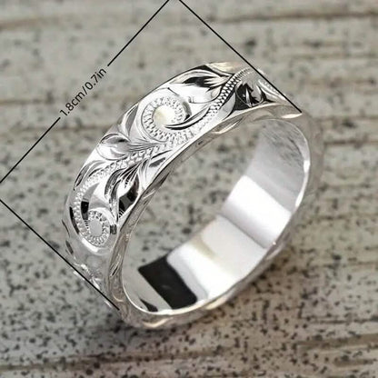 Vintage Pattern Fashion Ring