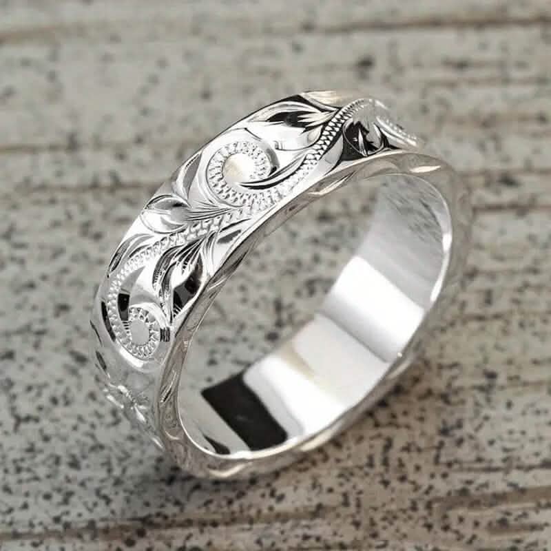 Vintage Pattern Fashion Ring
