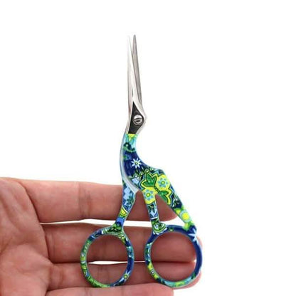 Vintage Style Stork Crane Scissors