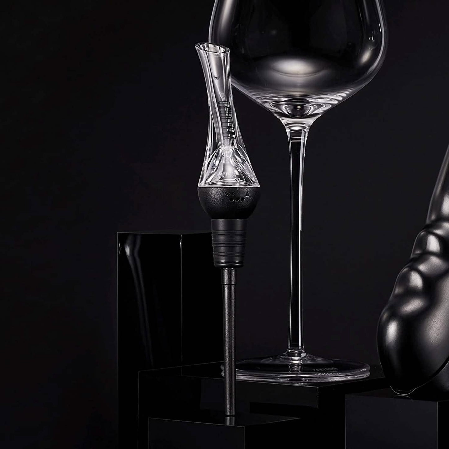 Vintorio Wine Aerator Pourer - Premium Aerating Pourer and Decanter Spout