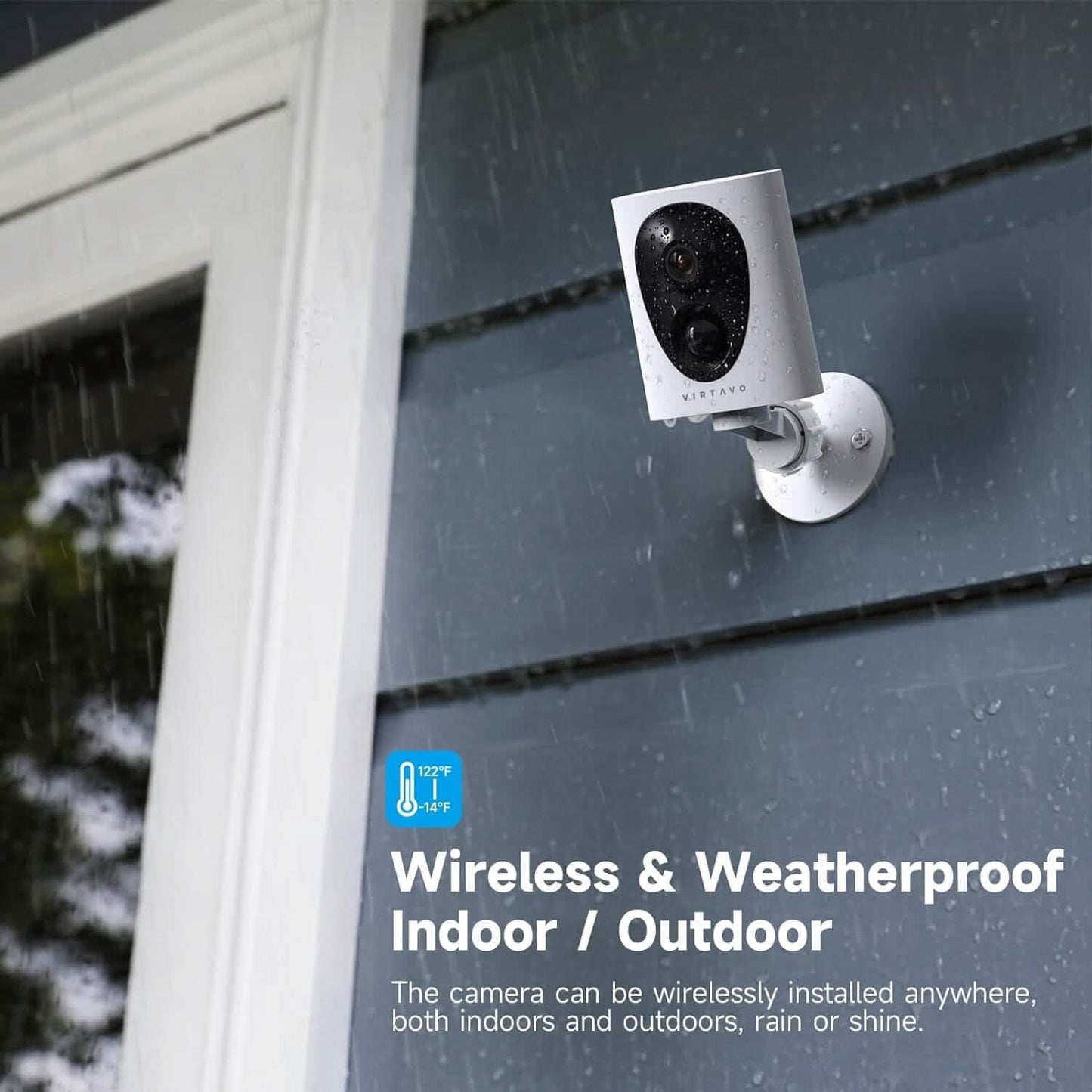 VIRTAVO Security Cameras Wireless  (Refurbished)
