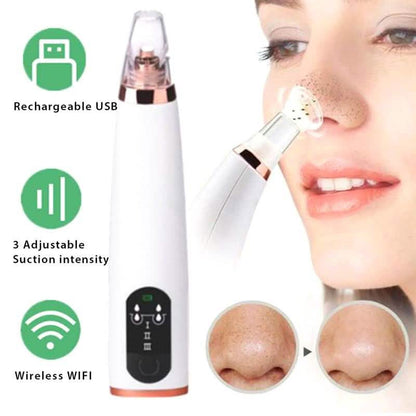 Visual Pore Cleaning Vacuum with Built in Camera
