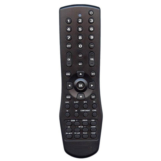 Substitute for Vizio VR4 Standard TV Remote Control - 098GRABDYNEVZJ - (Generic VR1)