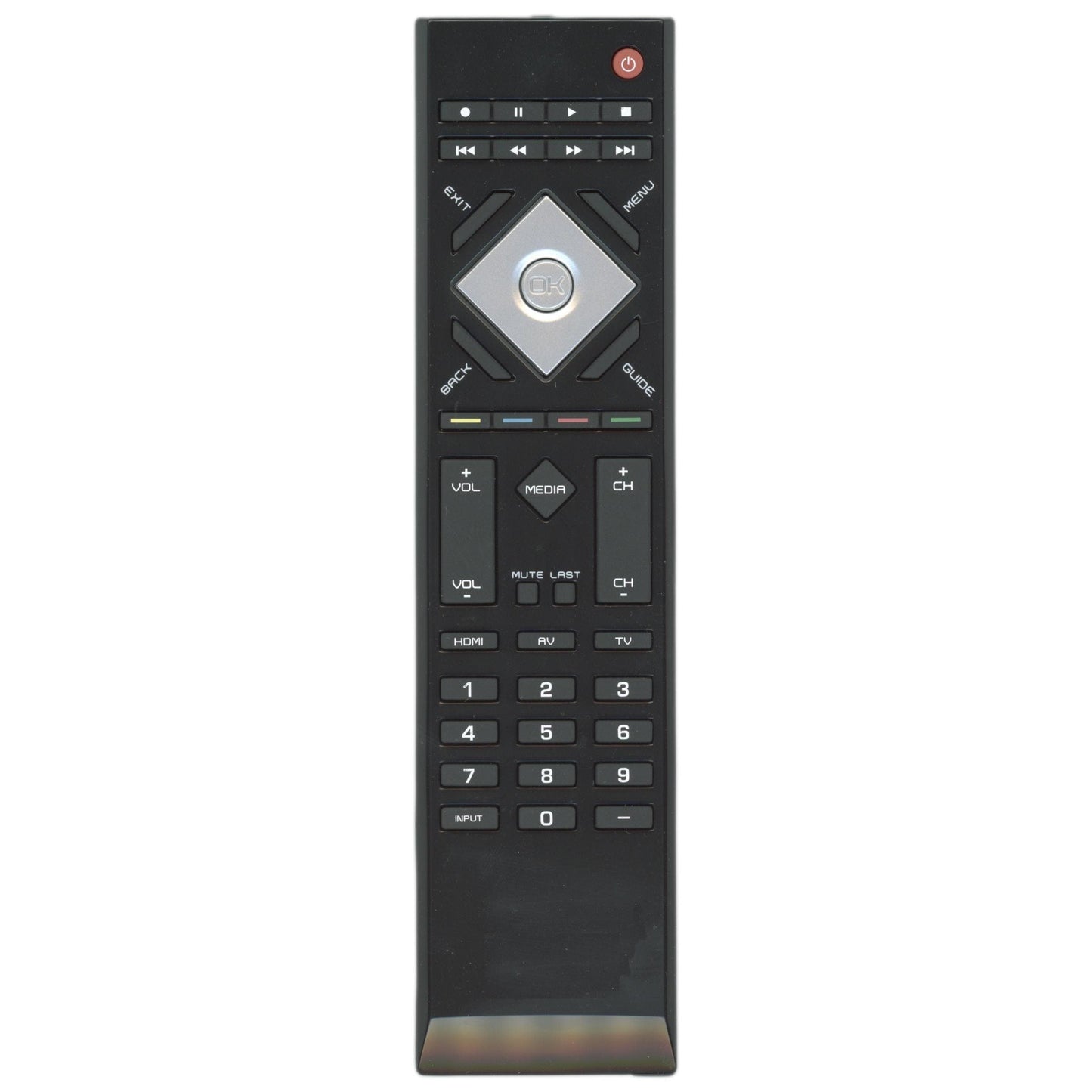 Vizio VR15 TV Remote Control - RC-R7050-20, E470VLE