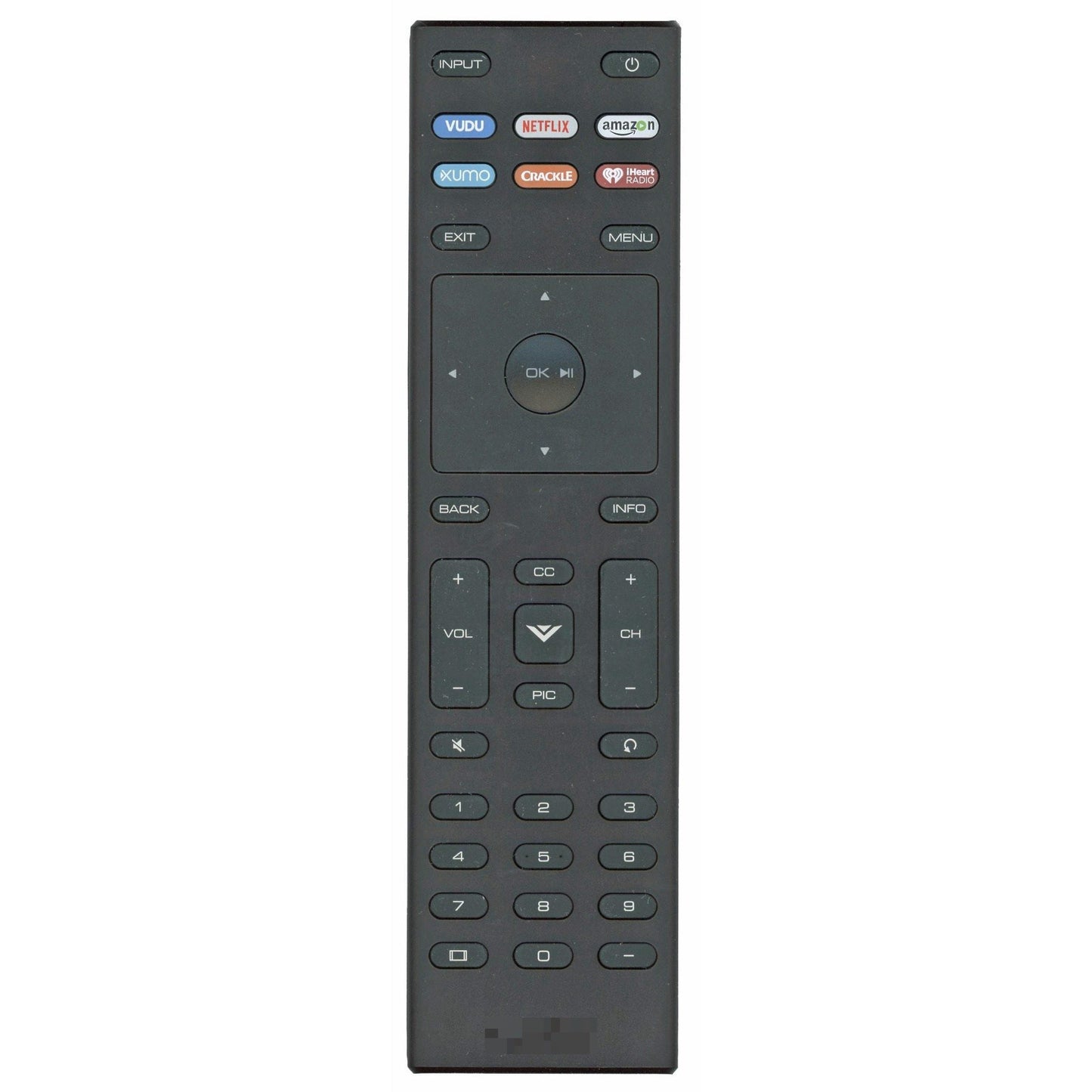 Vizio XRT136 TV Remote Control - 60015AQ00886G