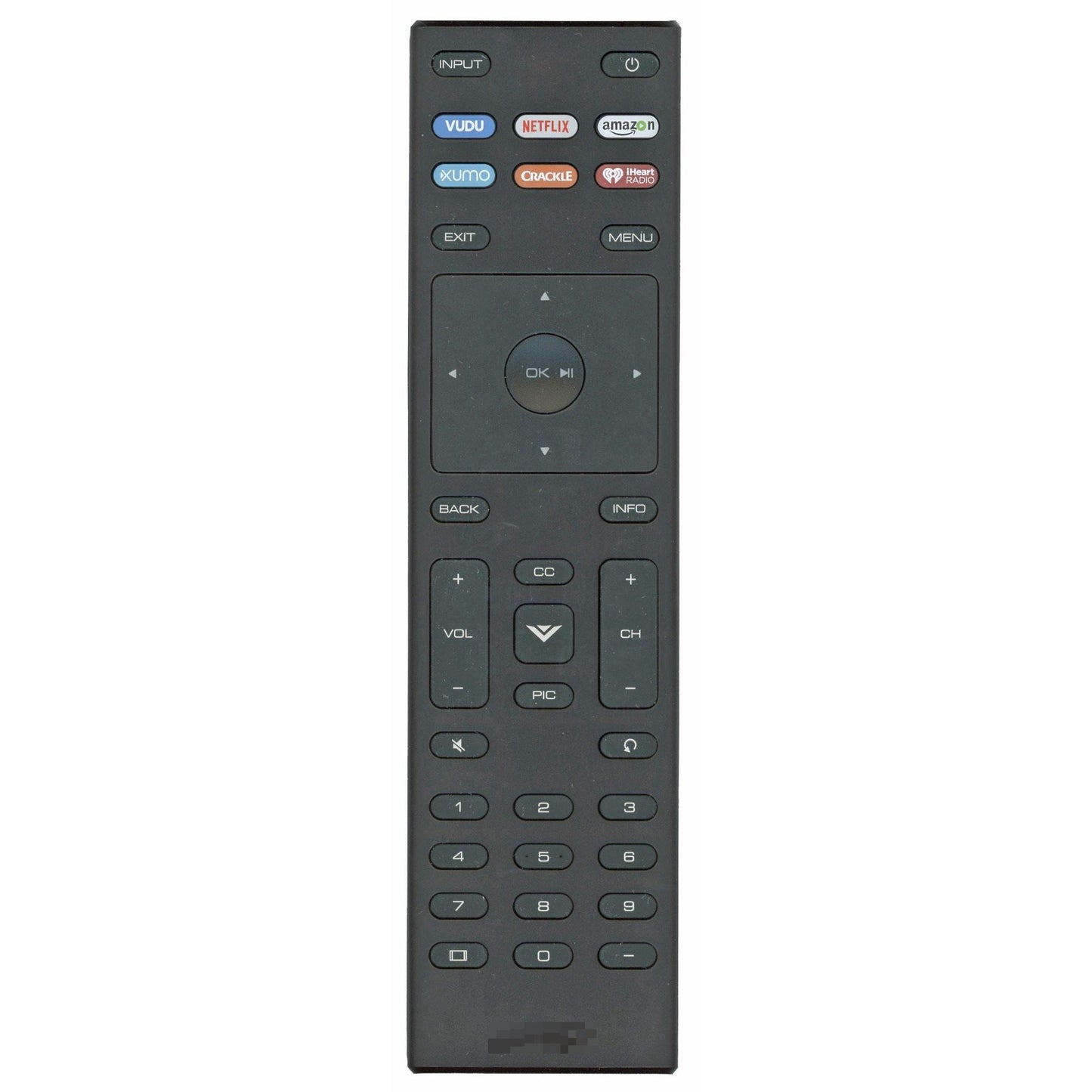 Vizio XRT136 TV Remote Control - 60015FA00600G