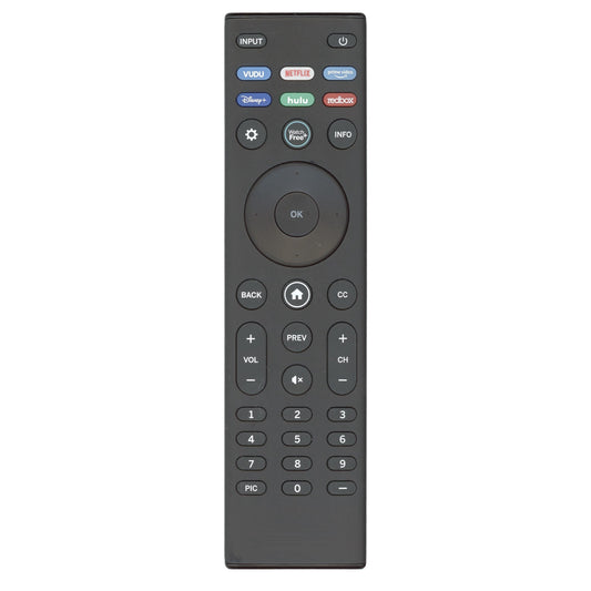 Vizio XRT140L Smartcast TV Remote Control - Vudu, Netflix, Prime, Disney +, Hulu, RedBox - XRT140L