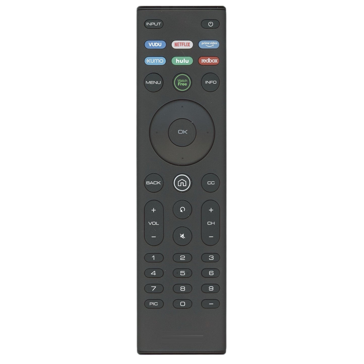 Vizio XRT140L 2020 Smartcast TV Remote Control - 398GR15BEVZY00005