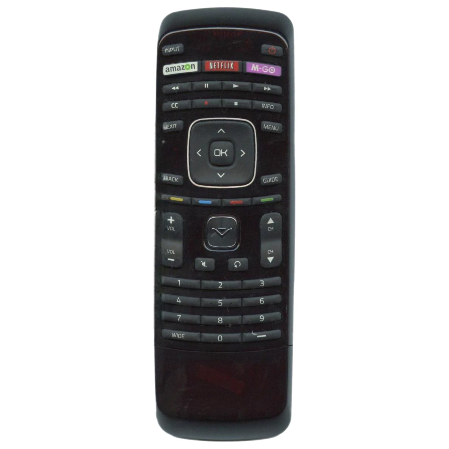 Vizio XRT302 TV Remote Control with QWERTY keyboard