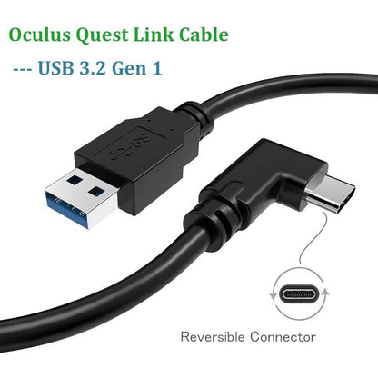 VOKOO Oculus Quest Link Cable, High Speed Data Transfer & Fast Charging USB C Cable
