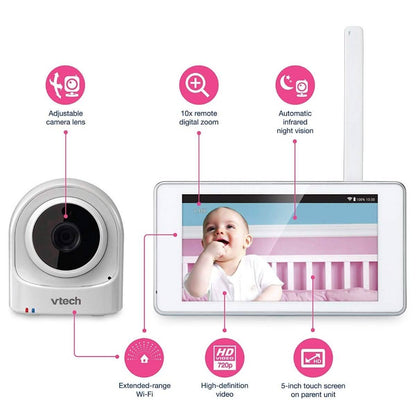 VTech Wi-Fi Enabled Expandable Digital Video Baby Monitor