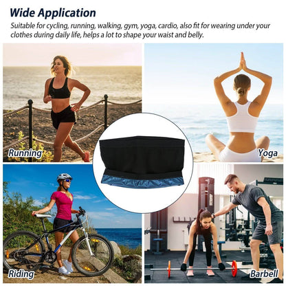Waist Trimmer Women Sauna Sweat Wraps Waist Slimming Trainer Belt
