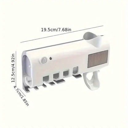 Wall Mounted 4 Slot Toothbrush UV Disinfection Device