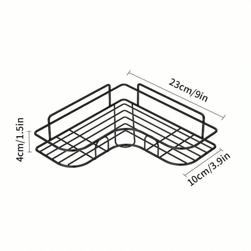 Wall-Mounted Storage For Toilet, Bathroom Shampoo Lotion Cosmetic Storage Rack