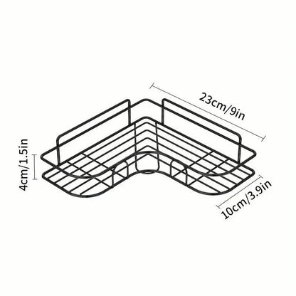 Wall-Mounted Storage For Toilet, Bathroom Shampoo Lotion Cosmetic Storage Rack