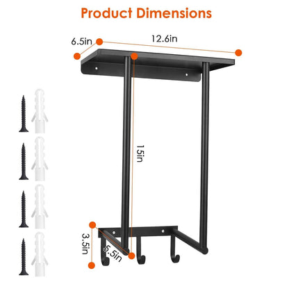 Wall Mounted Towel Rack for Rolled Towels