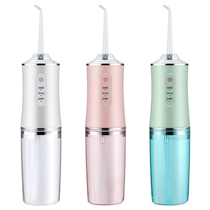 Water Flosser Cordless Dental Oral Irrigator Waterproof Teeth Cleaner