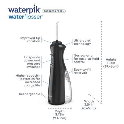 Waterpik Cordless Pearl Water Flosser  (Refurbished)