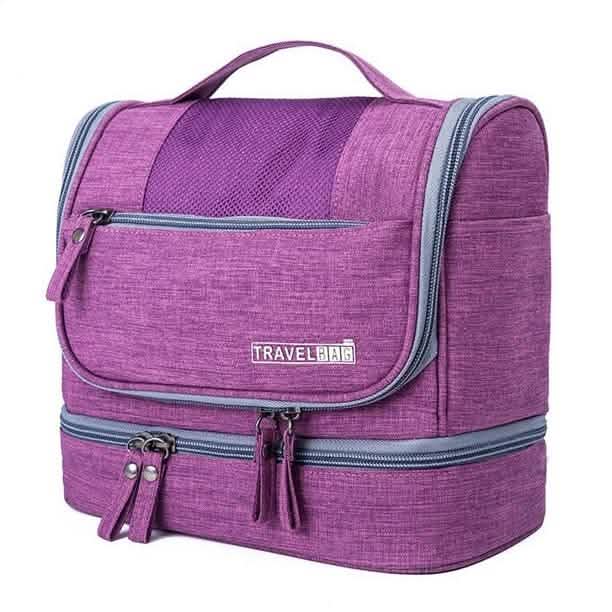 Waterproof Hanging Travel Toiletry Bag - Assorted Colors
